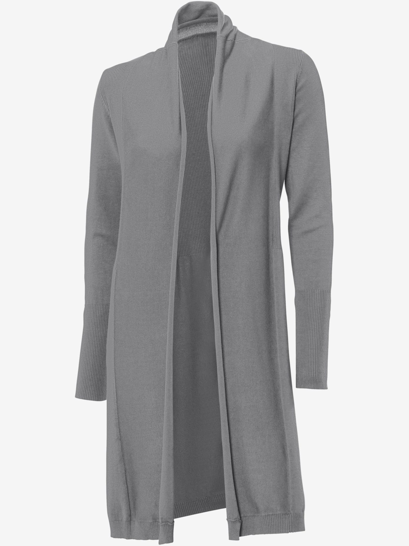 Veste longue en tricot look décontracté tendance