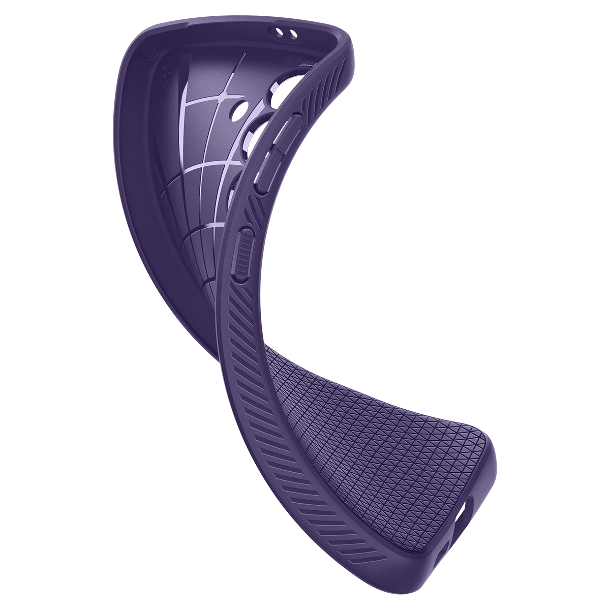 Samsung Galaxy S24 Liquid Air Case Gummi Hülle (ACS07451) - Deep Purple