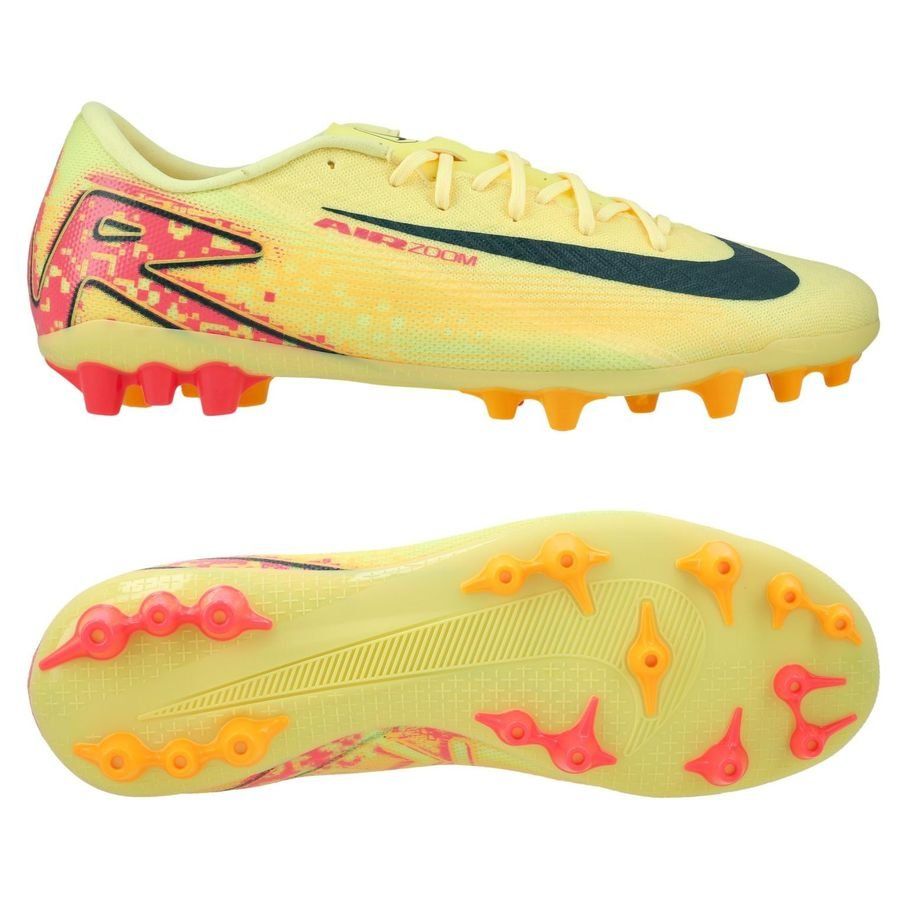 Nike Air Zoom Mercurial Vapor 16 Academy AG Mbappé Personal Edition - Orange/Bleu