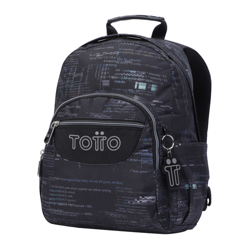 Mochila Escolar Totto Letras Internet Têmpera