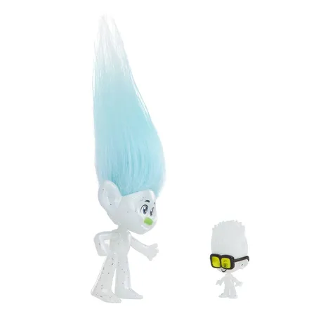 Mattel Trolls Puppe Guy & Tiny Diamond, 13 cm