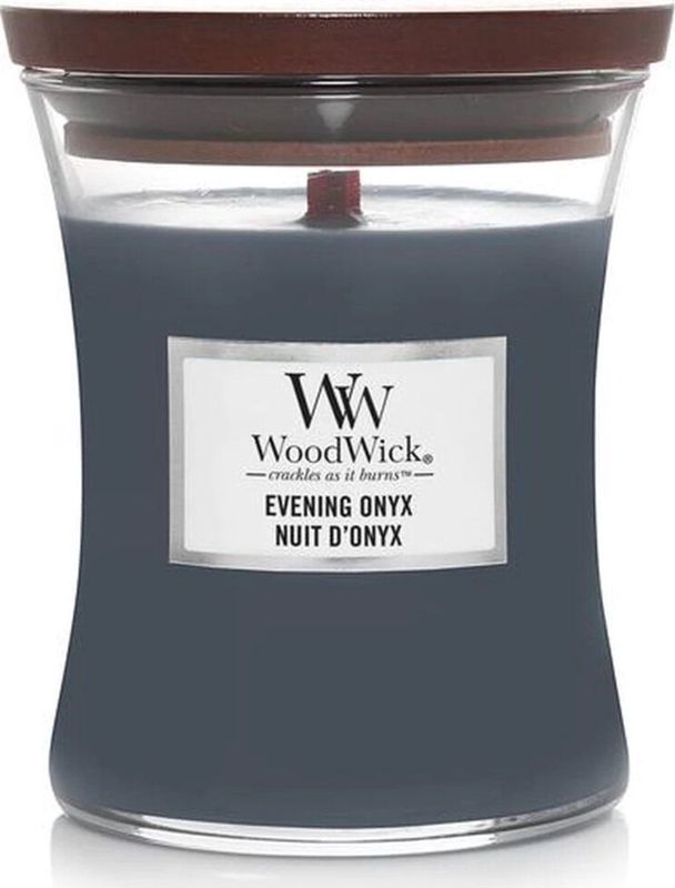 WoodWick - Candle - Evening Onyx - Kaars - Luxe