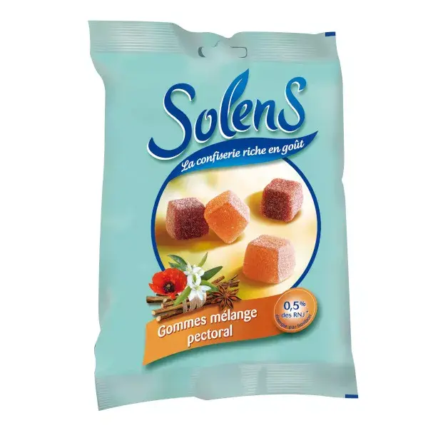 Gomas Solens Pectoral Mix 100g