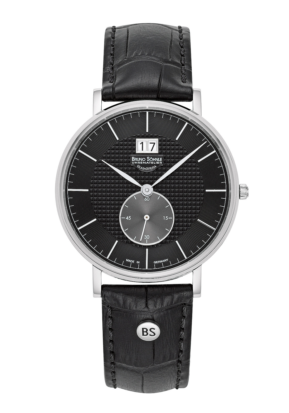 Bruno Söhnle München l Herrenuhr Schwarz 17-13215-741