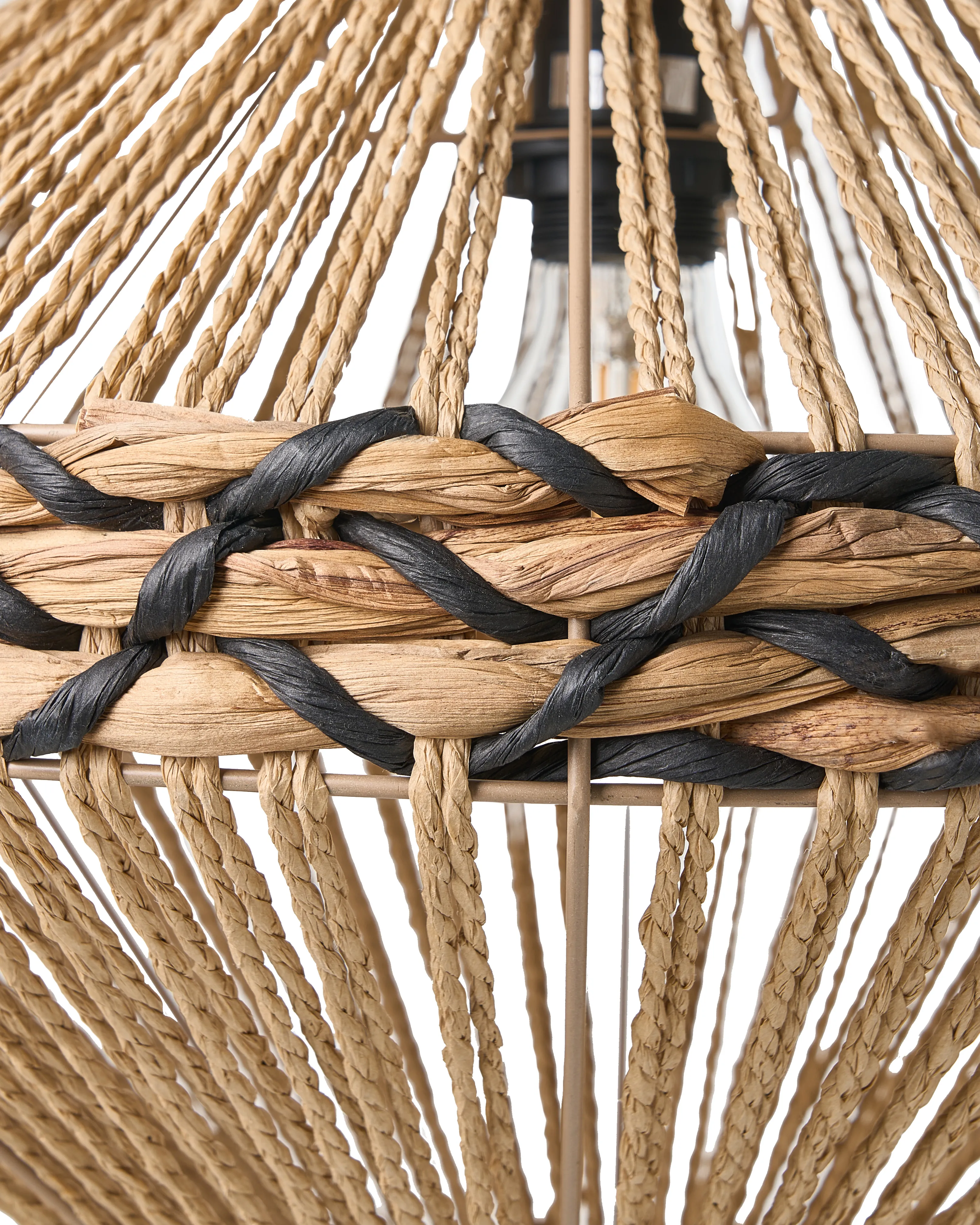 Hanglamp RABACCA Papierkoord Natuurlijk
