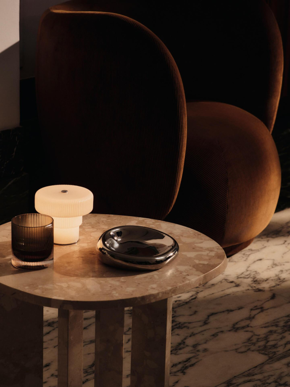 Ferm Living Ripple Tumbler glazen set van 2 Clear