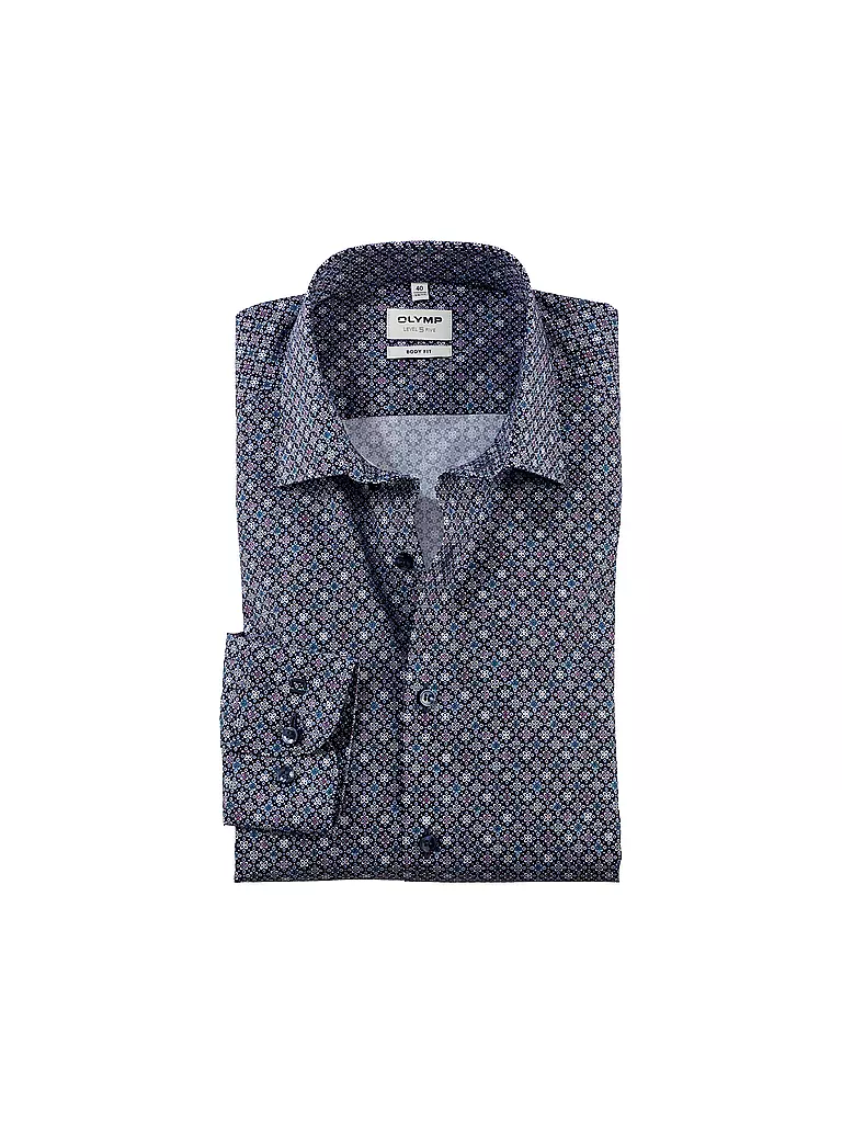 OLYMP LEVEL FIVE Hemd Slim Fit  dunkelblau