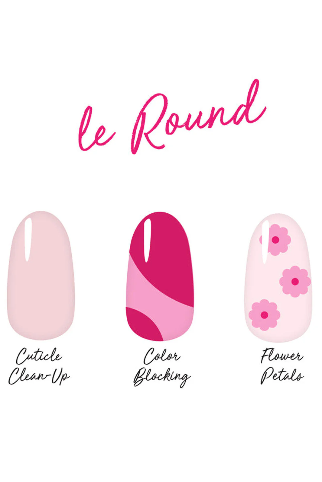 Le Mini Macaron Round Nail Art Brush, Le Round