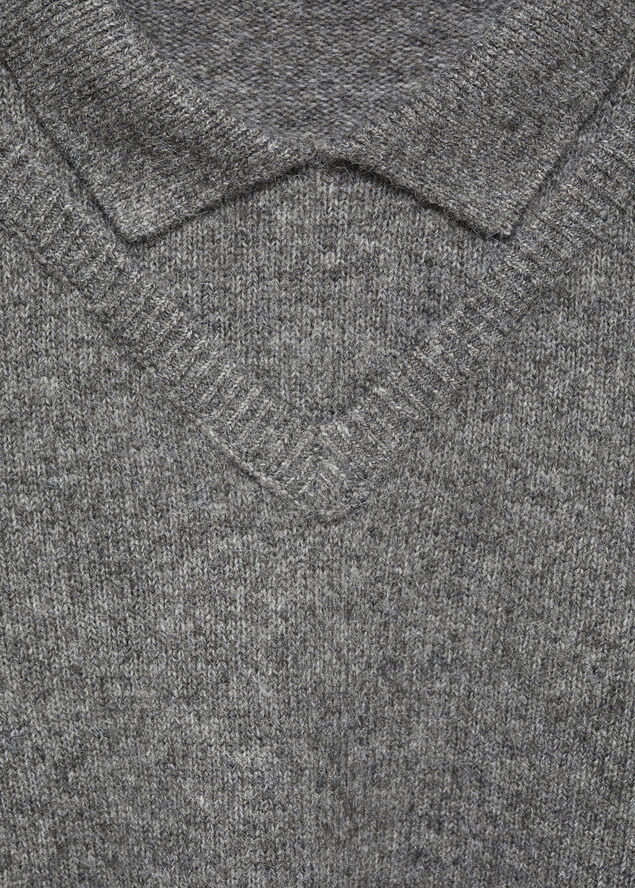 MANGO SWEATER. -- SCHOOL Charcoal