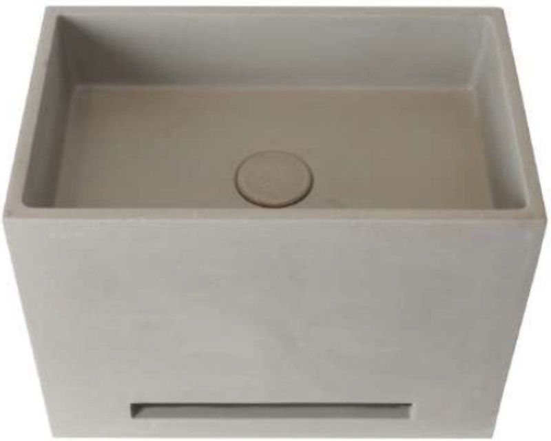 Ideavit - Idea.Wall - Fontein - Grijs/Bruin - Beton - Rechthoekig