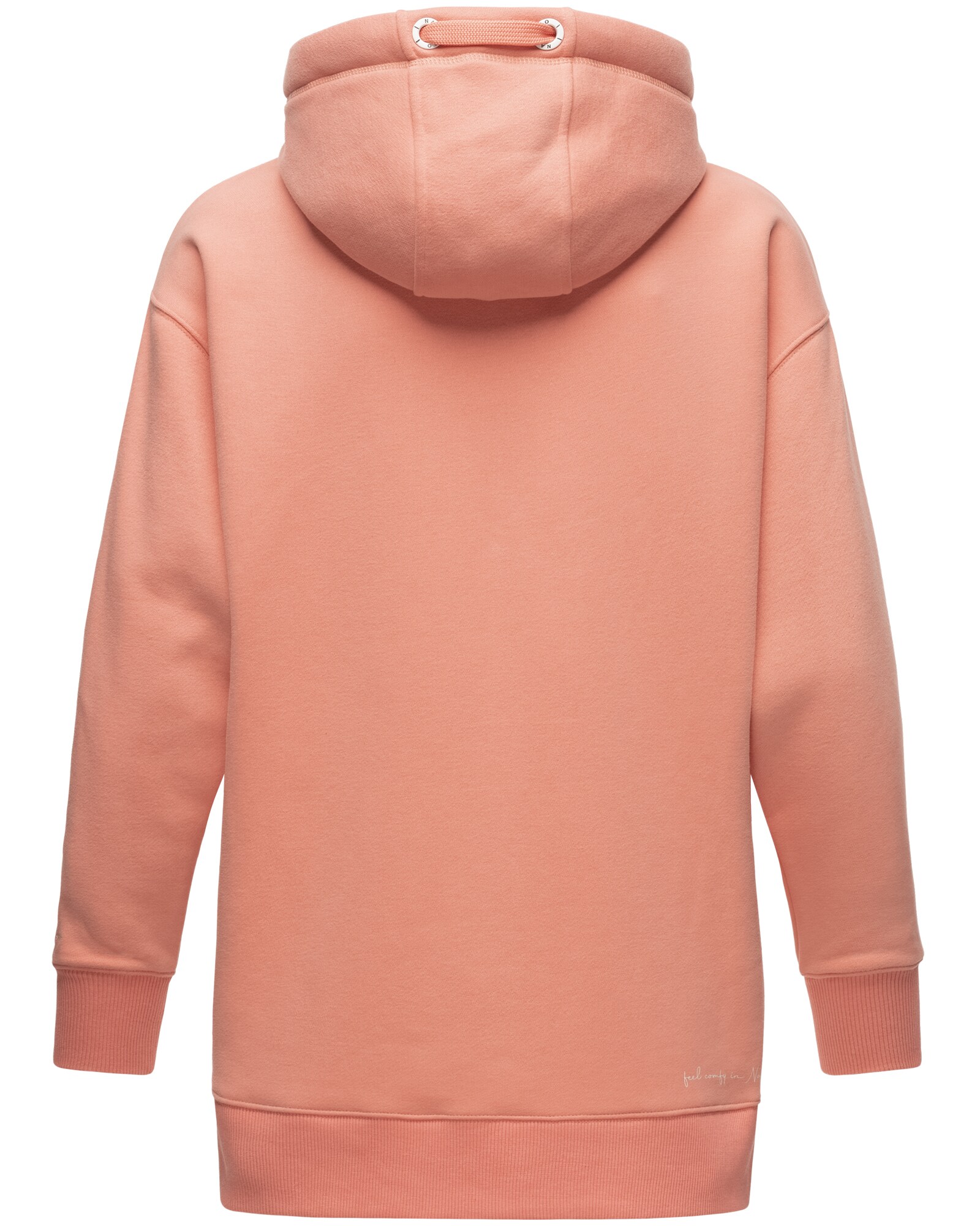 NAVAHOO Damen Kapuzensweatshirt Kuscheliger Hoodie mit Oversize Look Silberengelchen