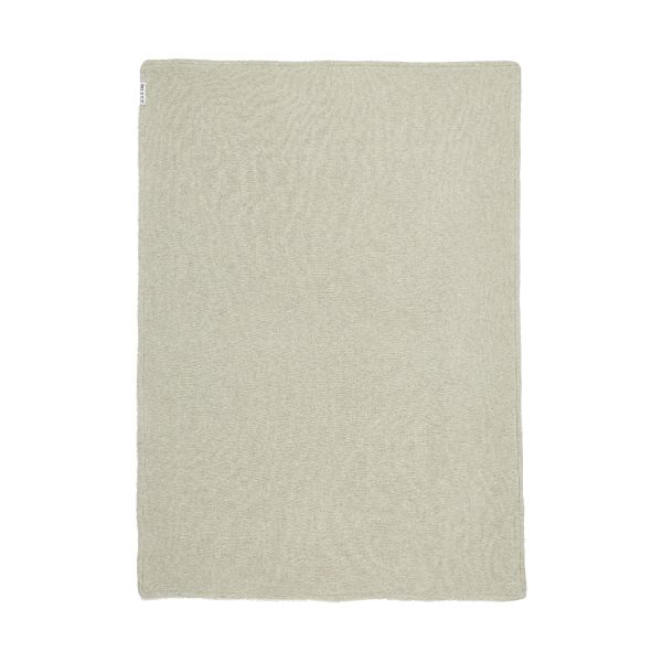 Meyco Ledikantdeken Knit Basic Sand Melange Teddy 100x150cm