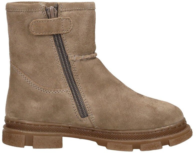 Keq Enkellaarsjes taupe