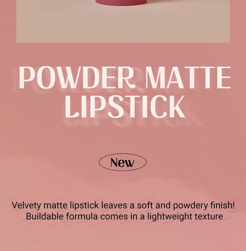 MACQUEEN - Poeder Matte Lippenstift - 6 Kleuren