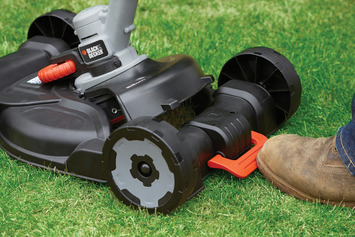 BLACK+DECKER 18V 3-in-1 strimmer LI-ION 20 cm incl. 2,0Ah accu + lader