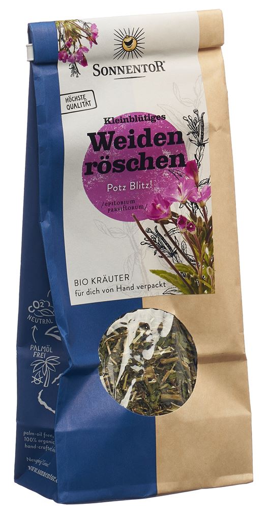 SONNENTOR Weidenröschen kleinblütiges Tee<br>50 g, Beutel, TEES, BIO