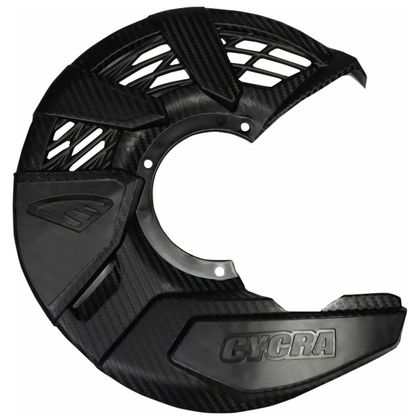 Protège Disque CYCRA Tri Flow pour disque avant noir - Noir