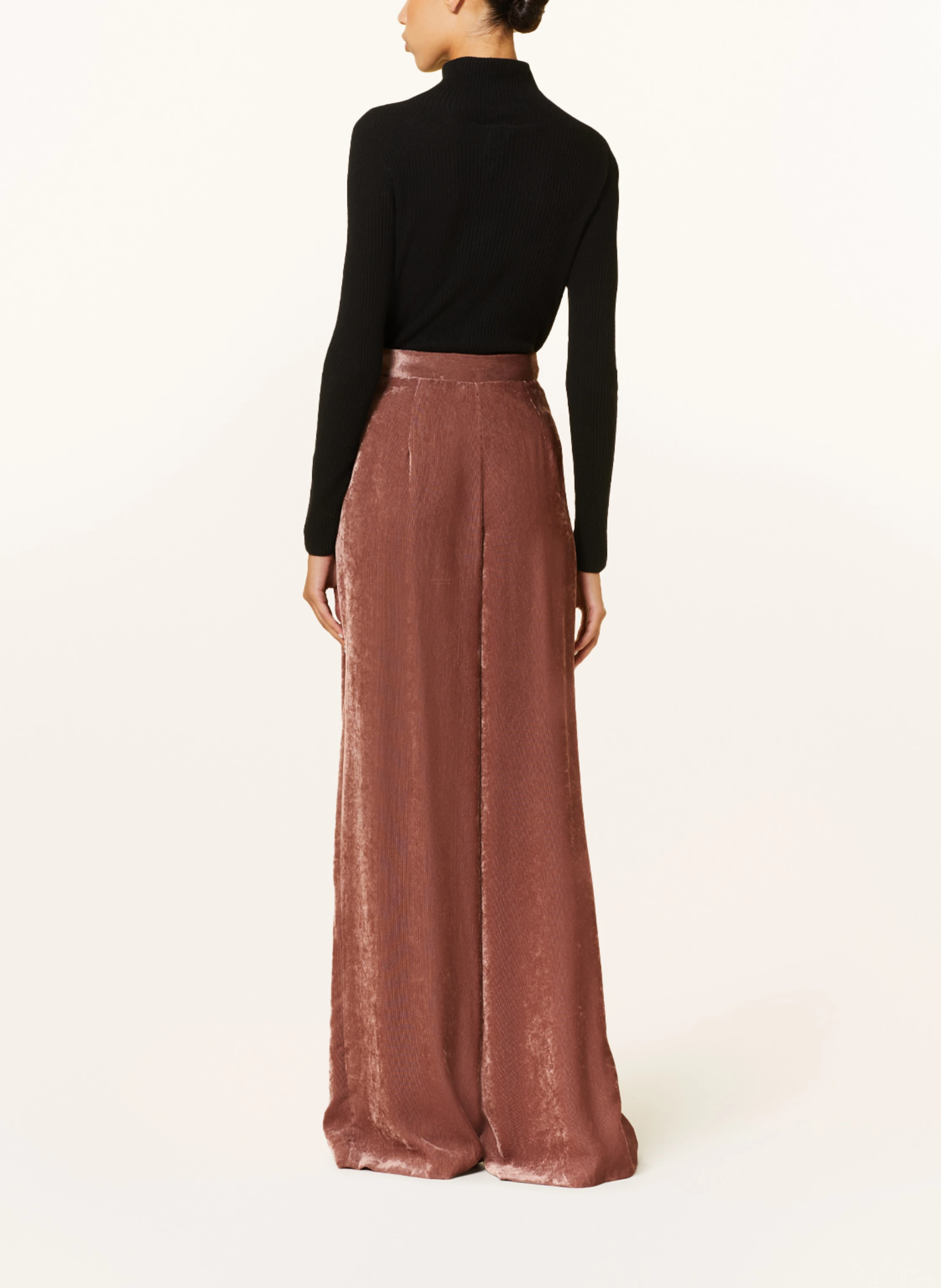 FABIANA FILIPPI Marlenehose aus Samt