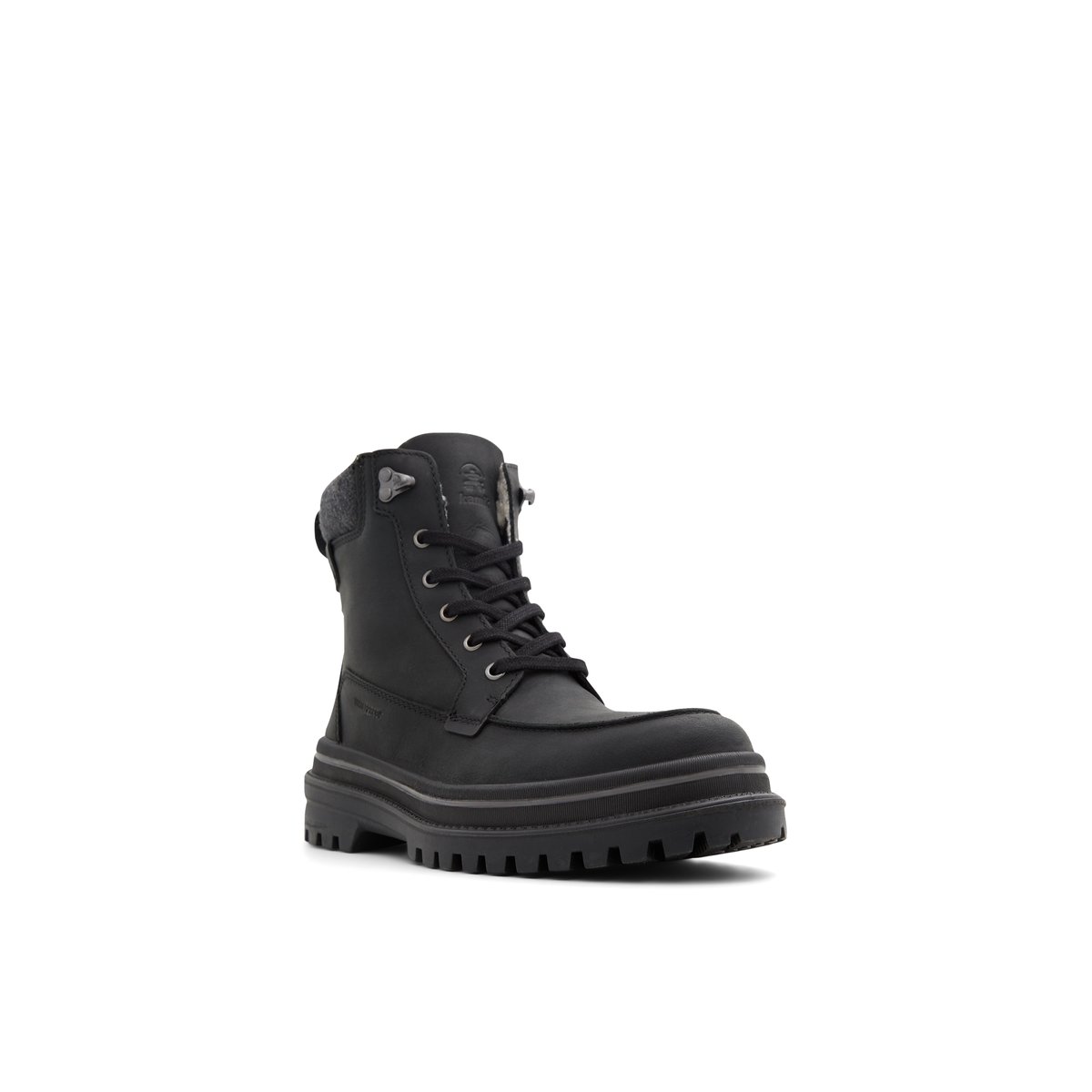 KAMIK-Tyson_g-m-Bottines d'hiver - Talon plat - Noir