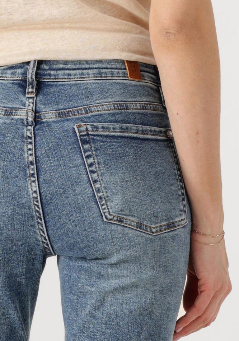 blauwe janice slim fit jeans cooper