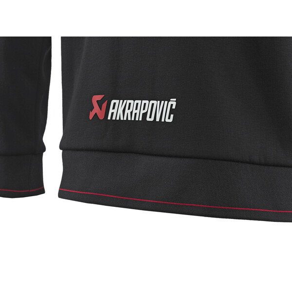 Akrapovic - Veste zippée à capuche femme Noir