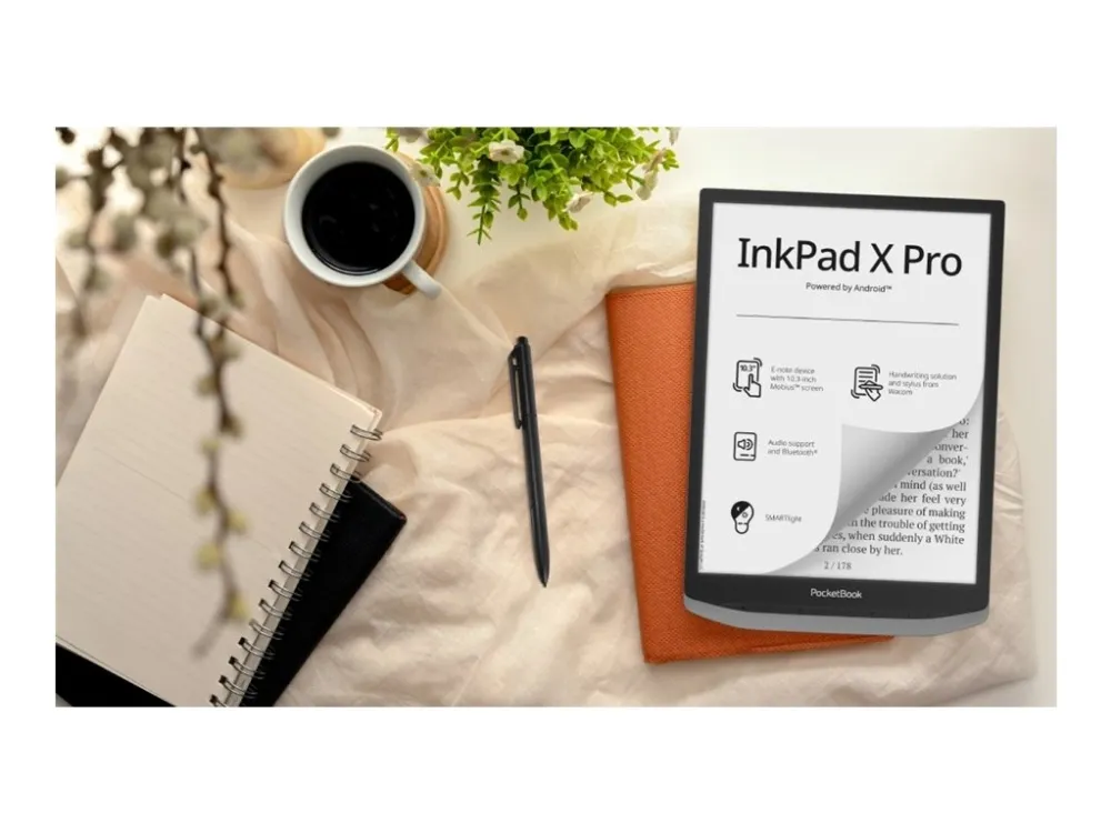 [OUTLET] - PocketBook InkPad X Pro - eBook læser - 32 GB - touch screen