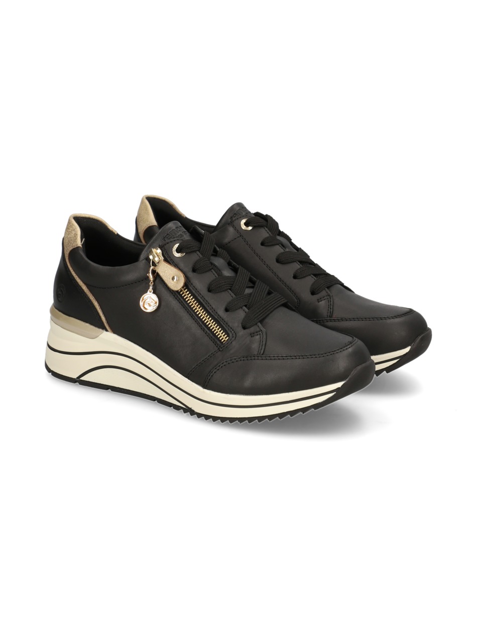 Lederkombination Sneaker