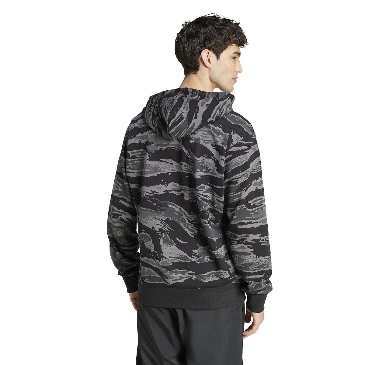 ADIDAS ROUPAS ESPORTIVAS<br>Moletom Essentiel Camuflado