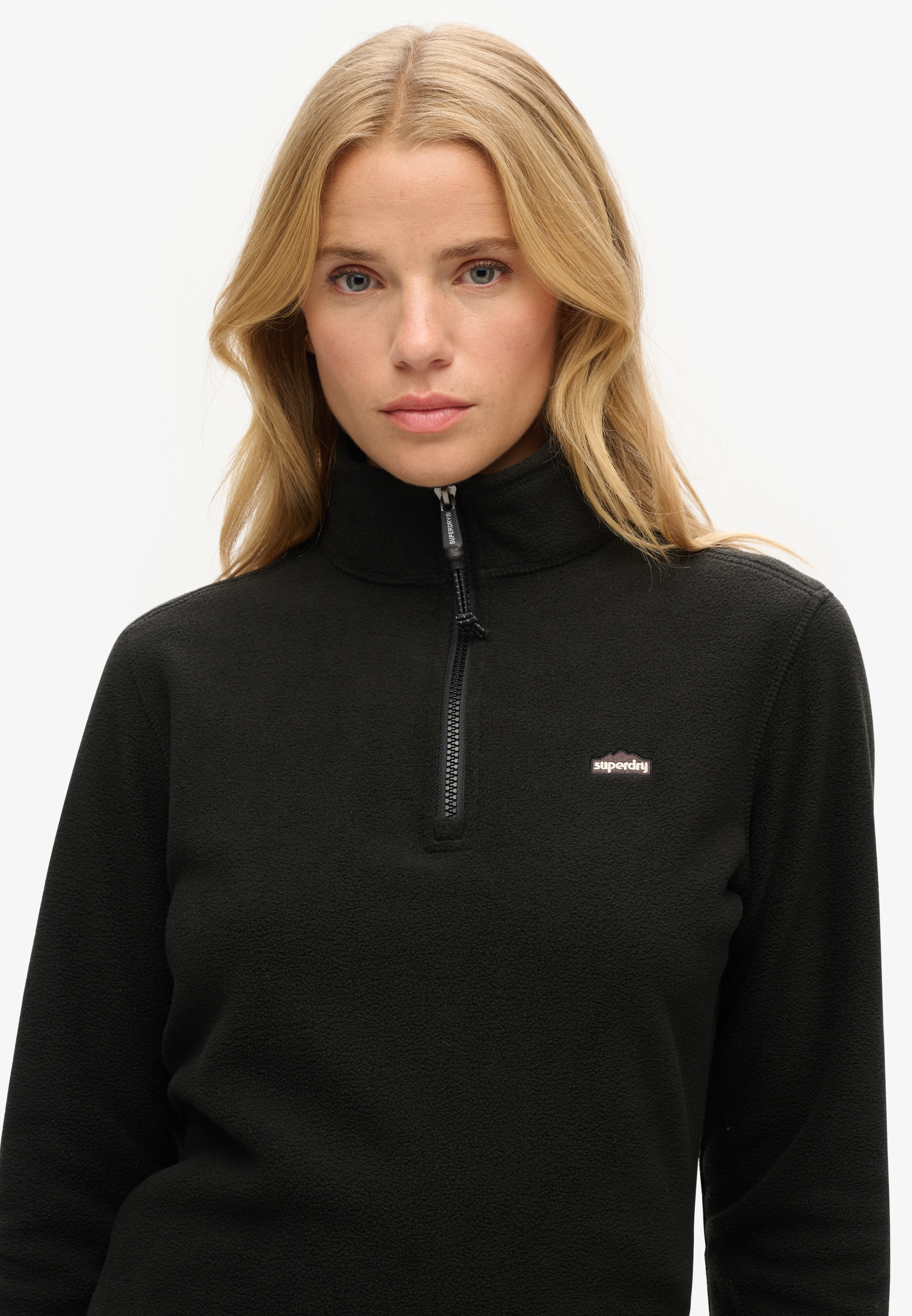 Superdry Fleecepullover »POLAR FLEECE HALF ZIP«