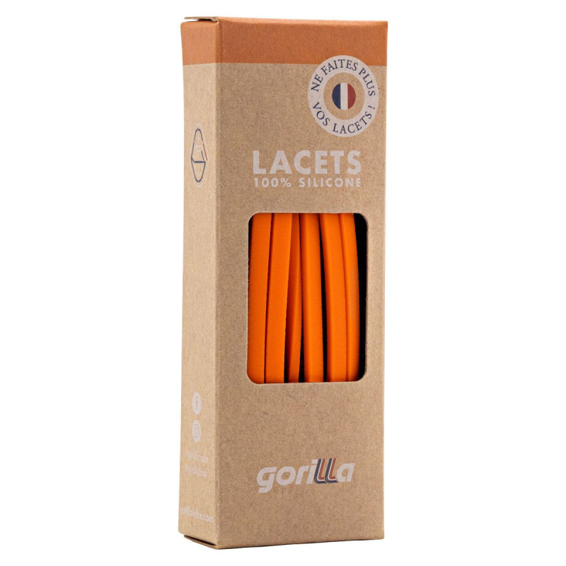 Gorilla Gorilla Lacets Fins Flamme