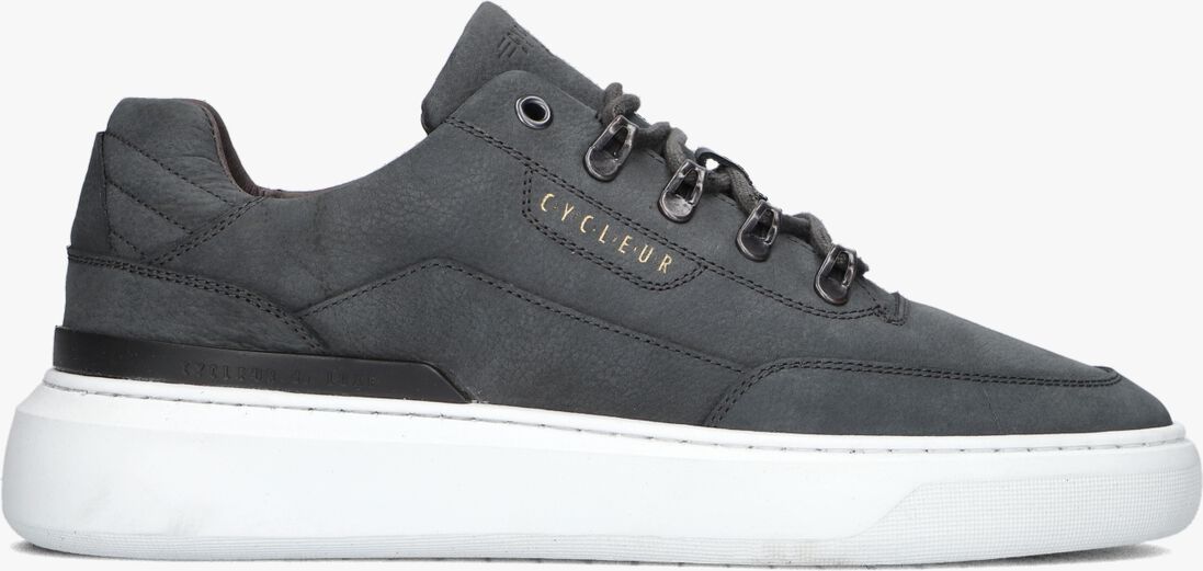 CYCLEUR DE LUXE grijze cycleur de luxe lage sneakers limit