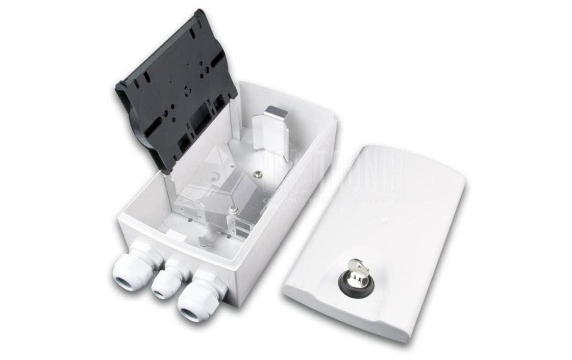 Boxen/Verteiler IP54 Wandspleissbox Mini, 4x SCSpleissverteiler für die Wandmontage