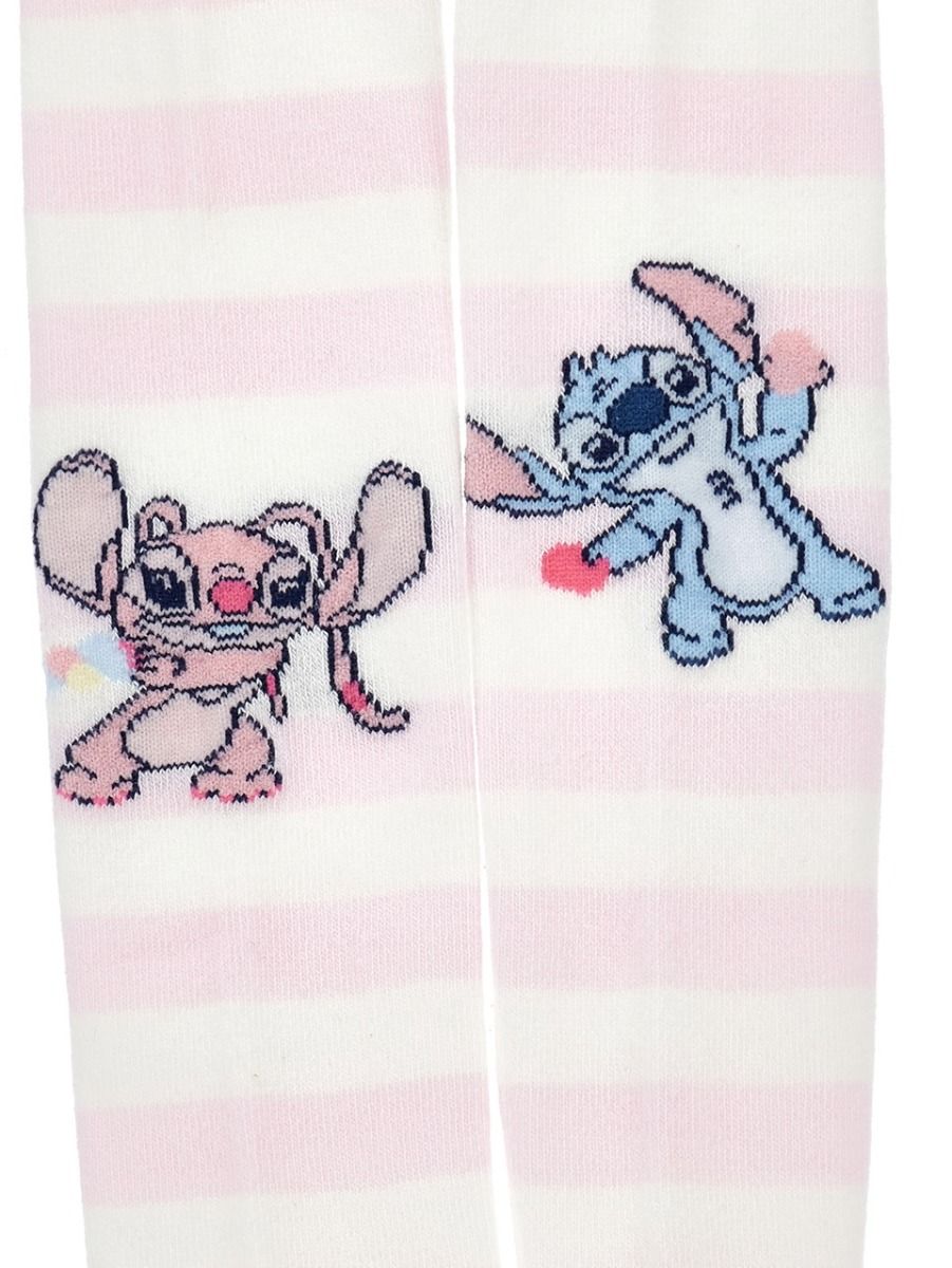 Monnalisa Stitch Disney Striped Tights