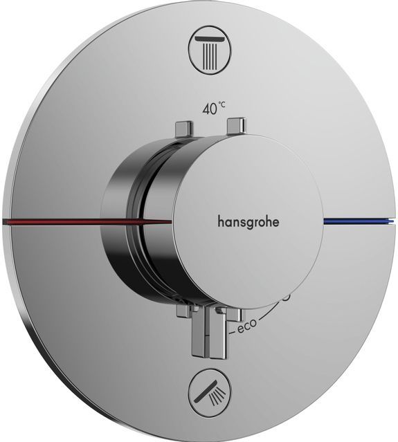 Hansgrohe - Doucheset - Inbouwdeel - Thermostaat - Hoofddouche - Chroom