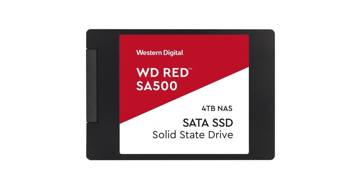 WDRed, 4 TB SSD  (Serial ATA/600, WDS400T2R0A)