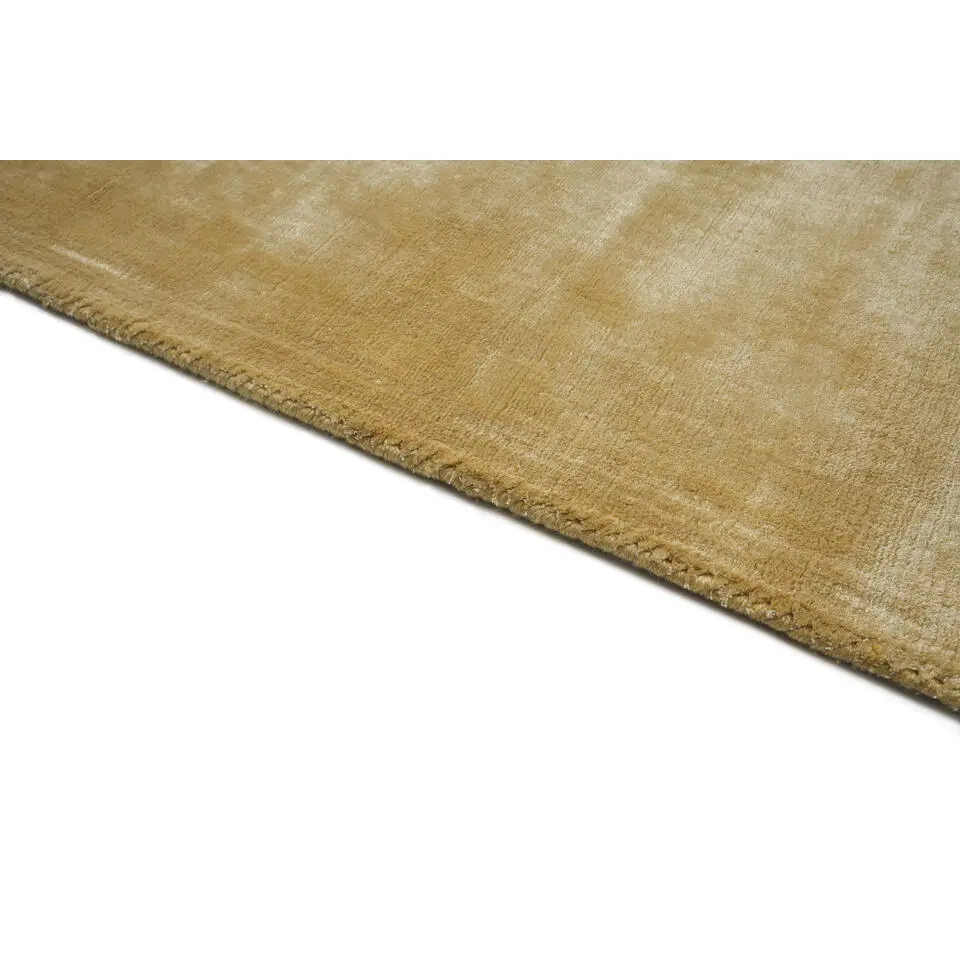 Dutch Lifestyle - Viscose - Vloerkleed - 160x230cm - Goudkleurig