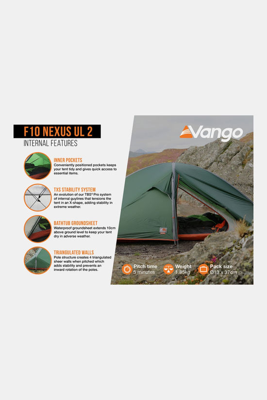 Force Ten Force Ten Nexus UL 2 Tent