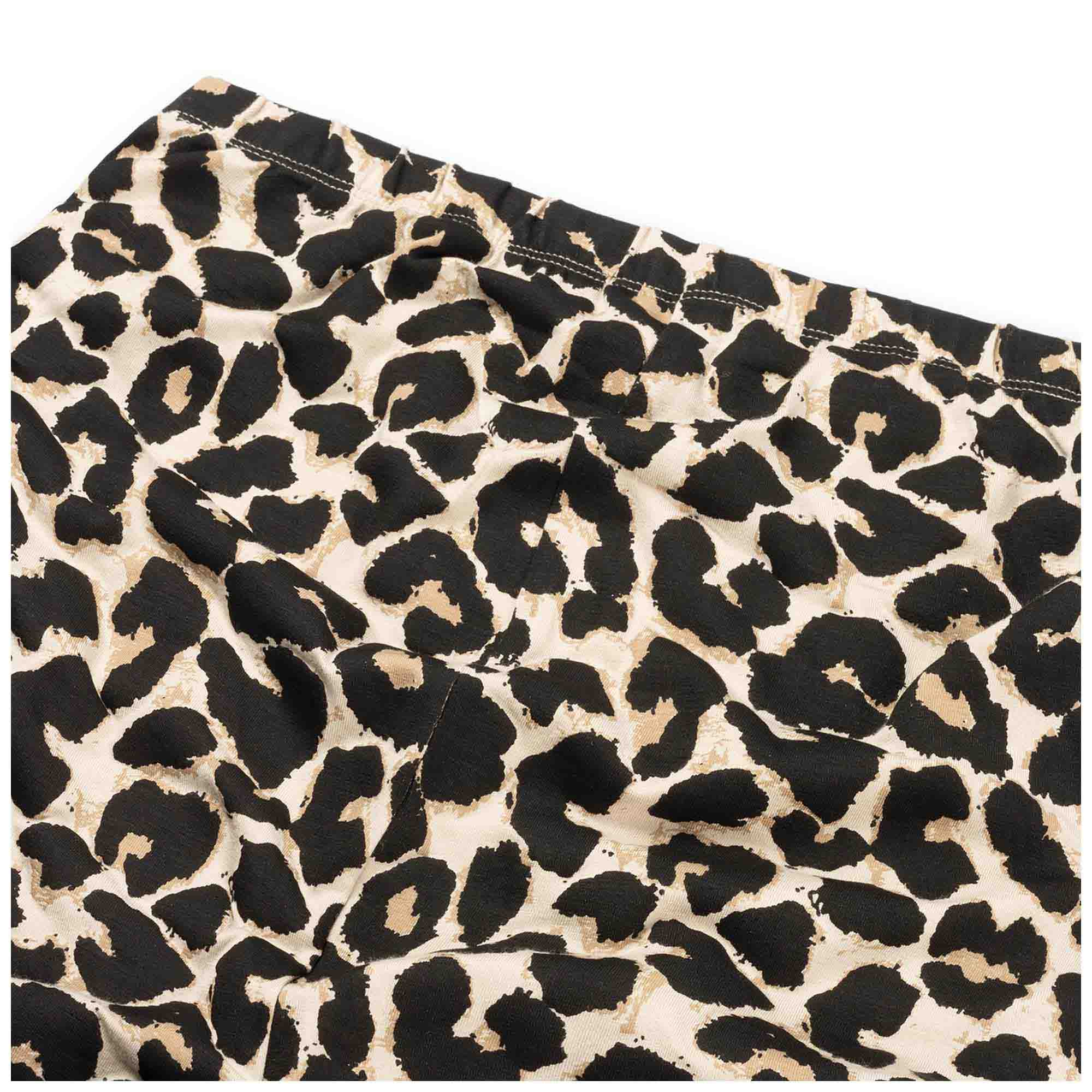 Prénatal zwangerschapsbroek lang dierenprint beige