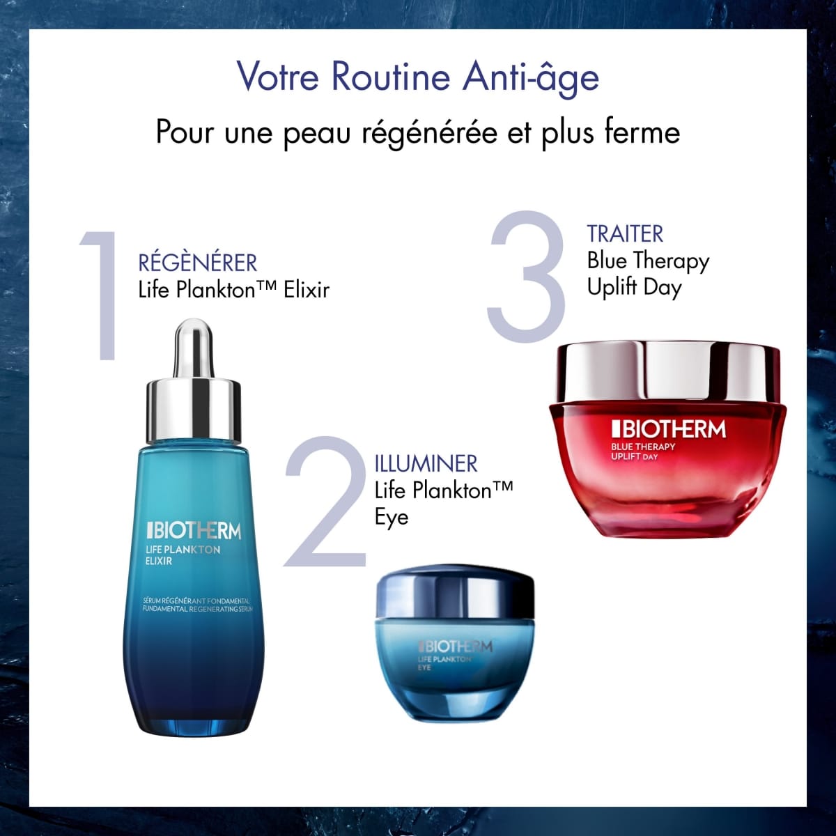 Biotherm Life Plankton™ Eye Contour des Yeux Anti-ride Régénérant Toutes Peaux