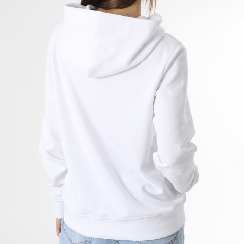 Sweat Capuche Femme Serif Linear 5649 Blanc