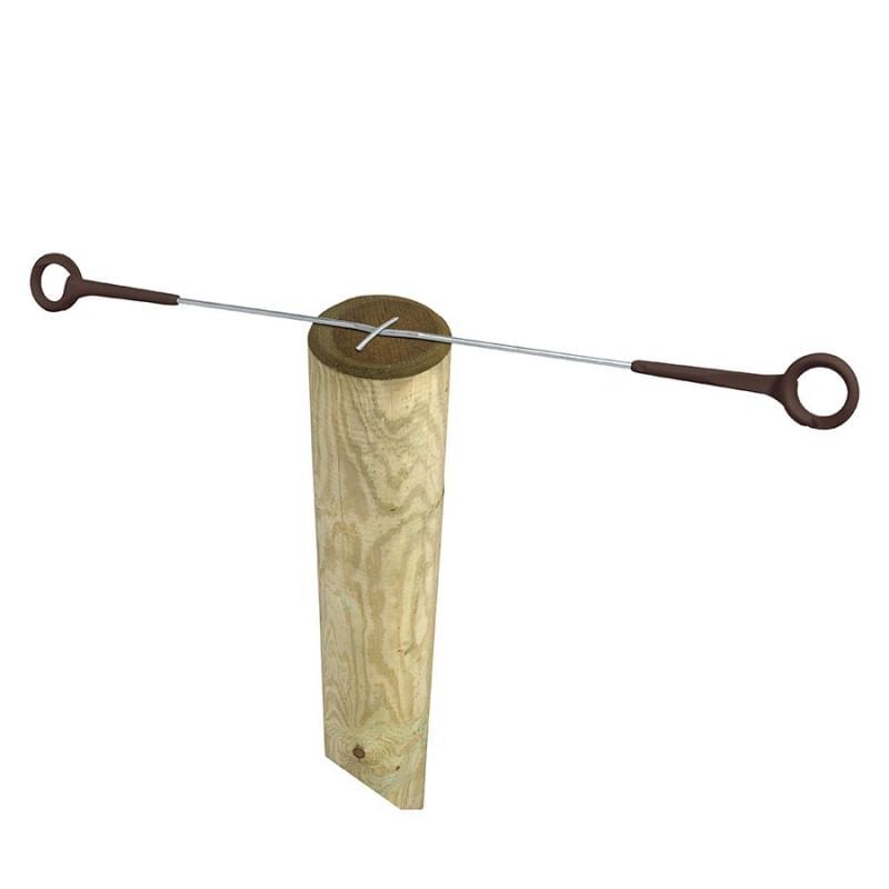 Gallagher Astandisolator Dubbel Top Terra - Isolatoren - 7 cm - 5 Stuks - Terra - 89 cm