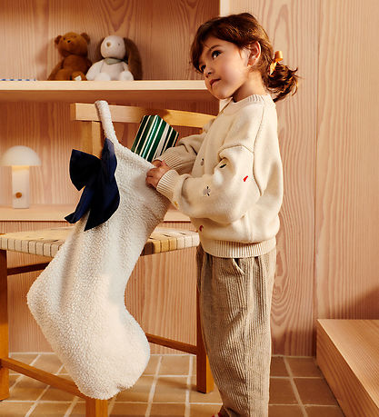 Liewood Weihnachtsstrumpf - Eve Pile - Classic Navy/Sandy