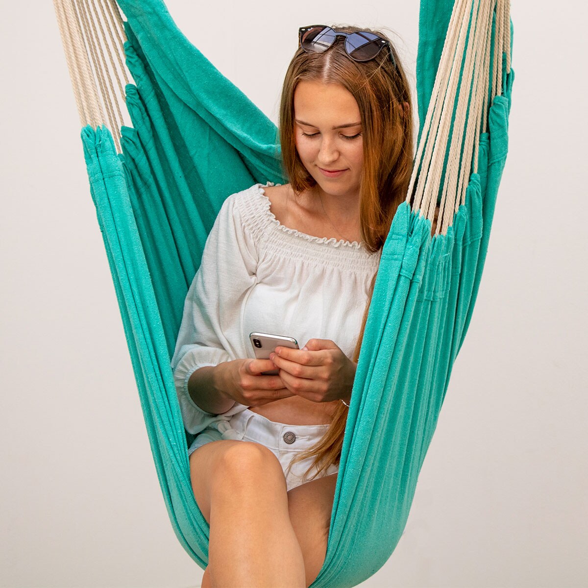 XXL Hängesessel 185x130cm - 2 Personen Hängestuhl