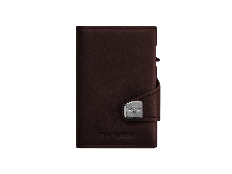 TRU VIRTU Portemonnaie Click & Slide Coin Wallet Kartenetui
