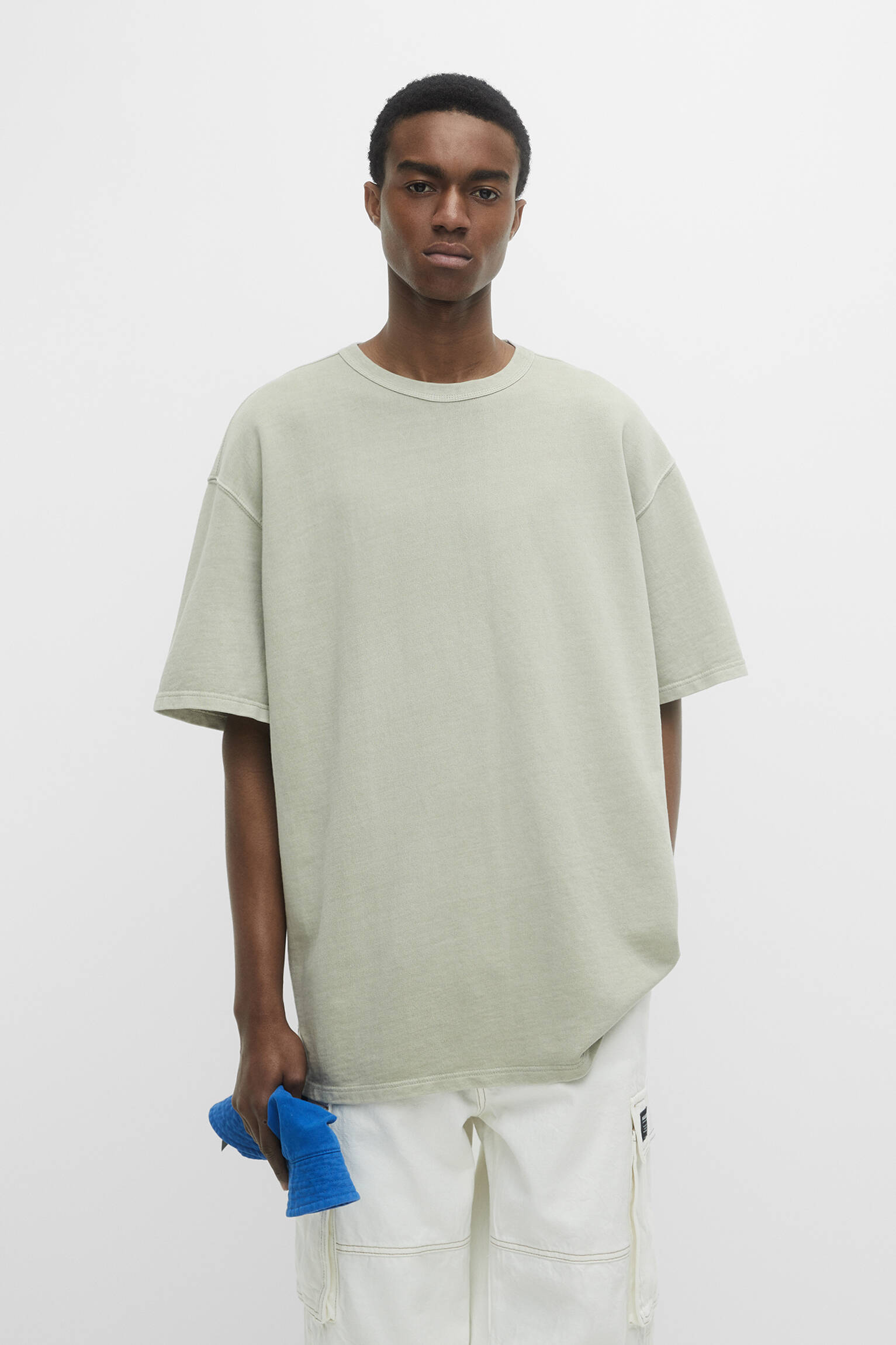 CAMISETA DE LÃ - MENTA