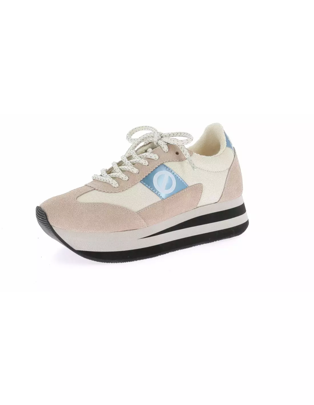 NO NAME FLEX M JOGGER - Baskets NUDE/DOVE/NUDE