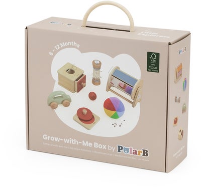 PolarB Grow-with-Me Aktivitetssett Little Explorers 6-12 Mnd