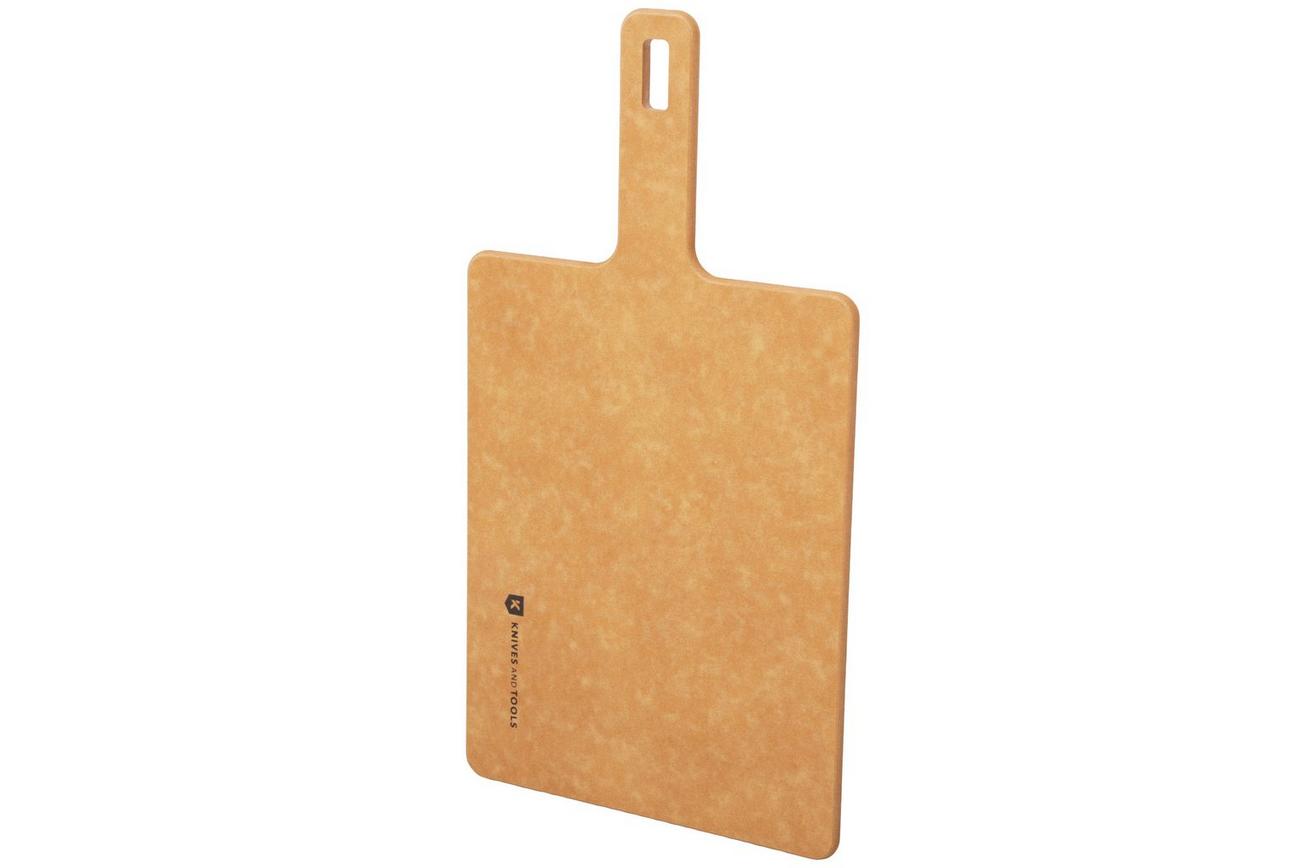 Knivesandtools Wood Fiber, Natural, serveerplank, 33 x 17,8 cm