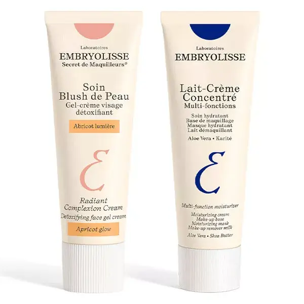 Rotina facial Embryolisse para uma pele radiante e hidratada.