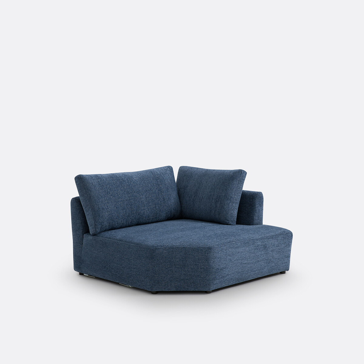 LA REDOUTE INTERIORS<br>Sofá de canto modular em tecido texturizado, Monica